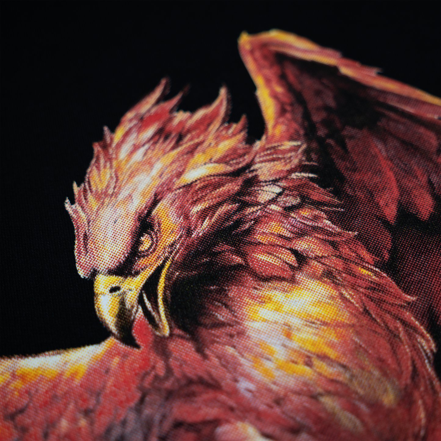 Ash Ascendant T-Shirt (Oversized, Hand Screen Printed)