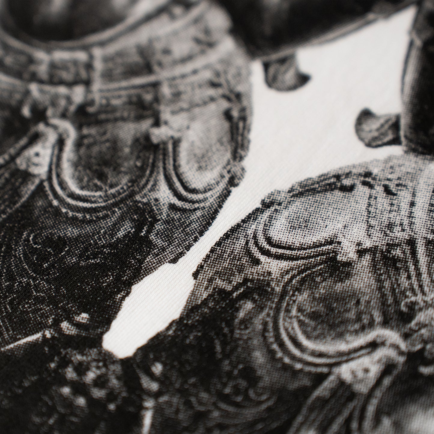 Close-up of a textured surface with intricate patterns