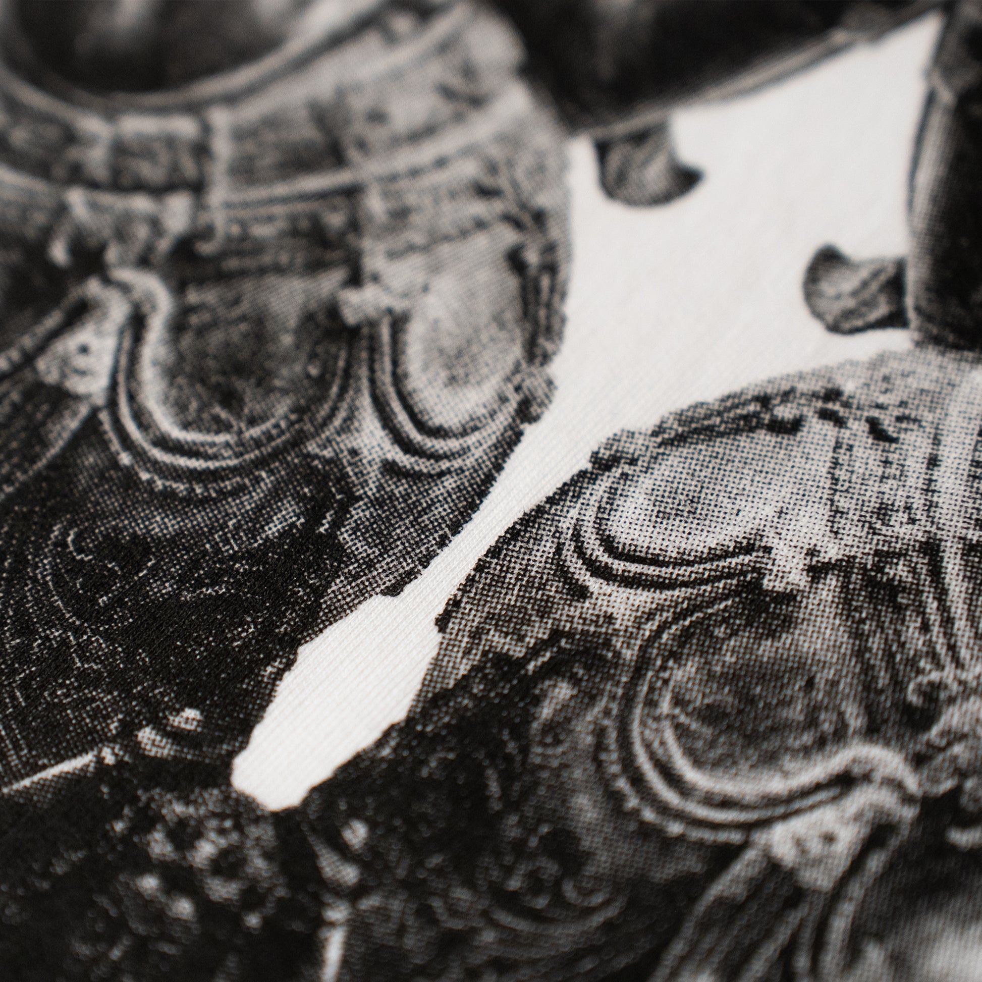 Close-up of a textured surface with intricate patterns